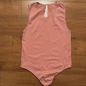 BABATON Size M Sleeveless Thong Bodysuit